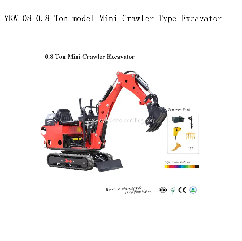 0.8Ton 1ton Upto 2Ton CEISO Small Digger excavators