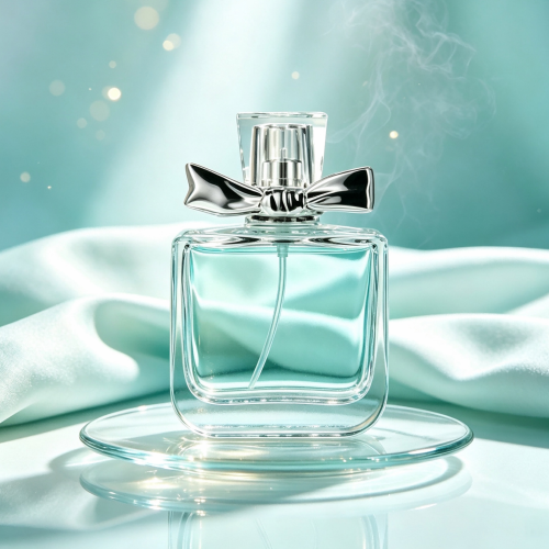 زجاجة عطر مربعة من الزجاج الحديث
