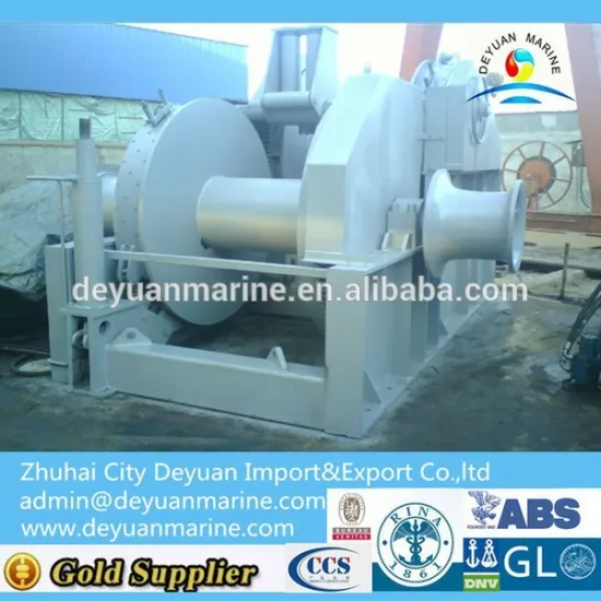 Marine Anchor handling/towing winch with ABS Certificate