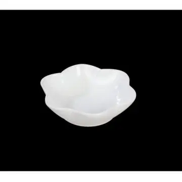 Porcelain Saucer Flower Design