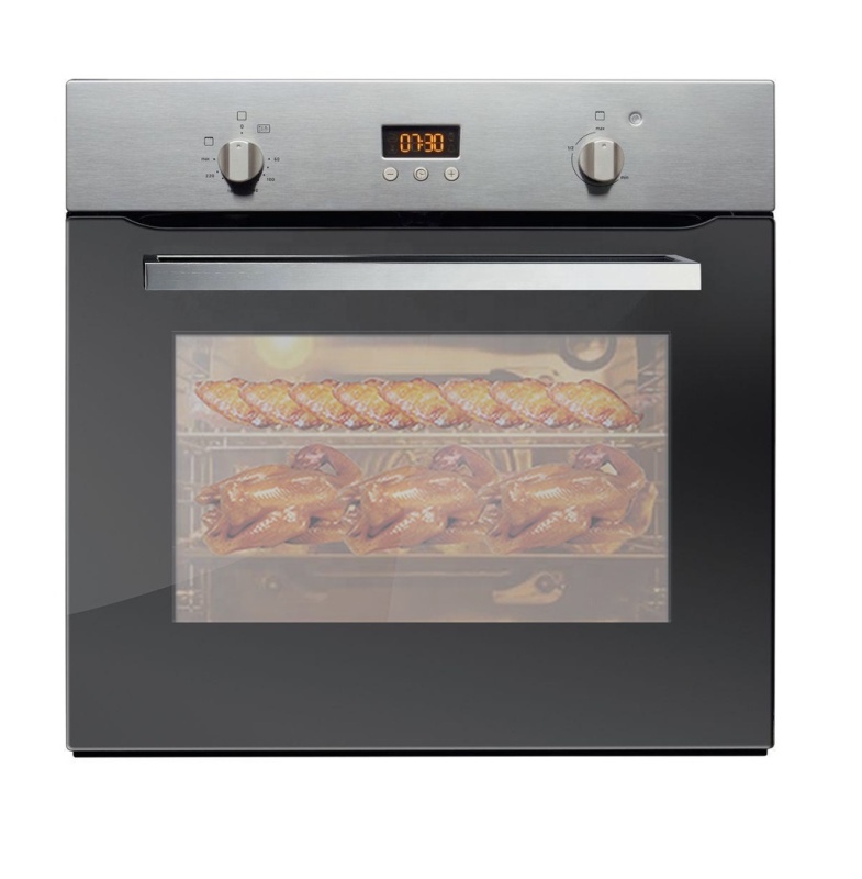60*60cm electric control 2 layer glass door 10 Cooking Functions pizza oven  built in gas oven Electrical Oven