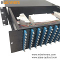 แผงแพทช์กล่องเลิกจ้าง LC 3U 96 แกนใยแก้วนำแสง