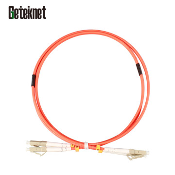 1M LC Duplex Multimode Fiber Optic Patch Cord for FTTH