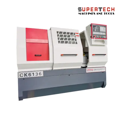 SuperTech LCK360 Turn-Mill CNC Lathe Machine - High Quality Fanuc CNC Lathe