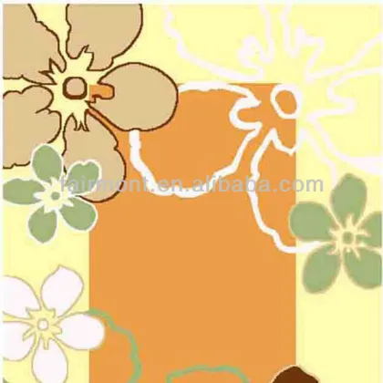 yellow persian rug