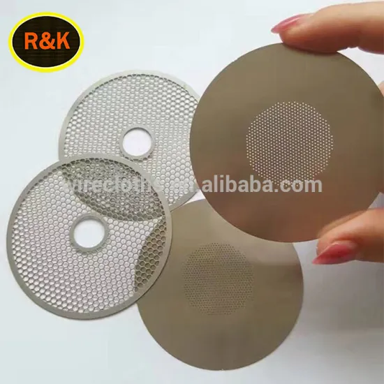 Design image 80 micron 200 Micron Stainless Steel Etching Oil Filter Mesh