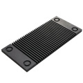 Placa de grafito personalizada 100x100x5 mm para celdas de combustible