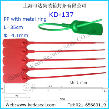 Hot sell plastic seal KD-107 plastic seal lock