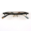 Half-Rim Horn Eyeglasses Frame