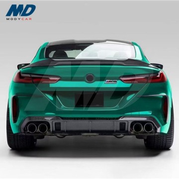Vorstein Style Carbon Fiber Rear Lip Spoiler for 2019-2021 BMW 8 Series F93 M8