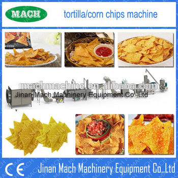 full automatic tortilla nachos fried corn Chips plant