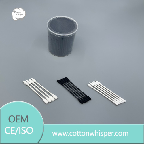 Plastic Stick Cotton Swabs for Beauty