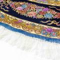 6&#39;x6 &#39;Niebieski, ręcznie tkany perski dywan Tabriz