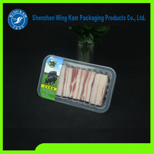 Meat Container Plastic Food Grade Tray Container