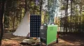 Gerador de sistema solar de energia solar portátil