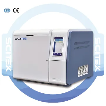 SCITEK Gas Chromatograph: A 4.3-inch Color LCD Touchscreen Laboratory Chromatograph