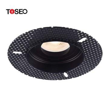 Toseo zagłębione aluminiowe super szczupłe dół LED z ramkami przeciwglarze