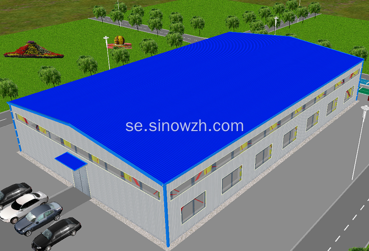 Prefabricerade Camp Steel Warehouses