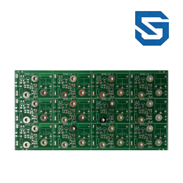 Circuit imprimé double face pour capteur