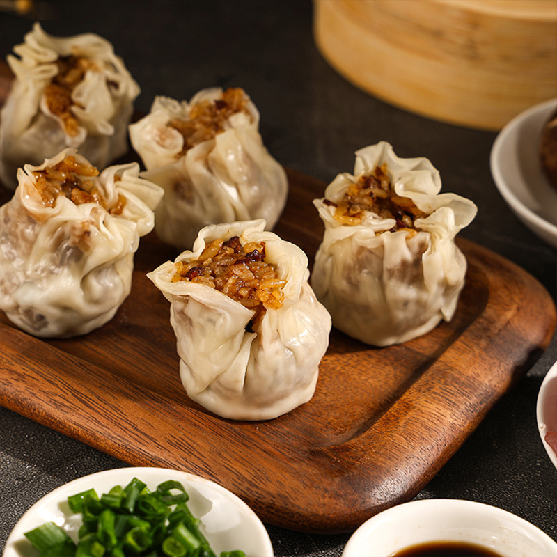 Клейкий рис ручной работы с тремя кубиками, кустарный Шаомай