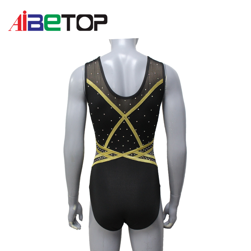 Custom shiny gymnastic leotards