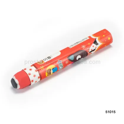 cute giant pencil eraser shape eraser with paper packing