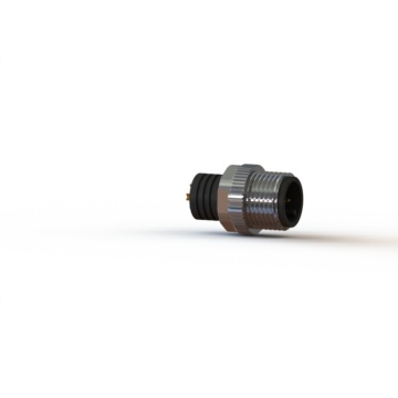 M12 Female C key 2pin shielded waterproof connector