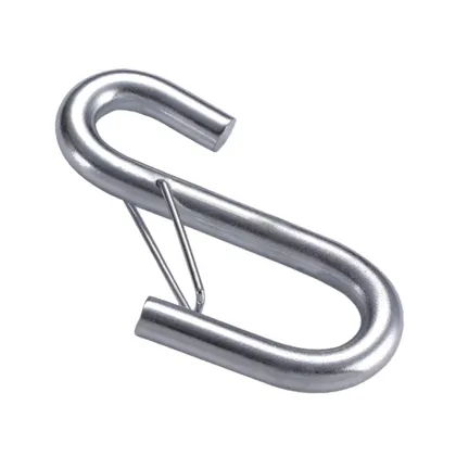 S Hook With Spring Latch