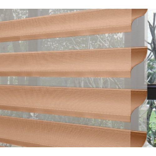 Pull Bead Shangrila Curtain Pull bead Semi-arc Shape Roller Shangrila Curtain Blinds Supplier