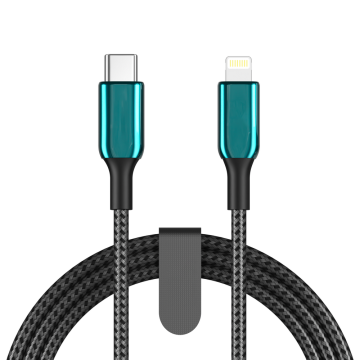 Aleación de zinc USB-C al cable de carga rápida