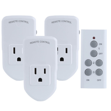 120V controle remoto sem fio soquete de plugue inteligente