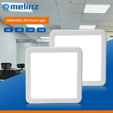 Hurtowy panel LED Melinz Light - jasny, szczupły, zagłębiony aluminiowy biały 6 W 8W 15W 20W
