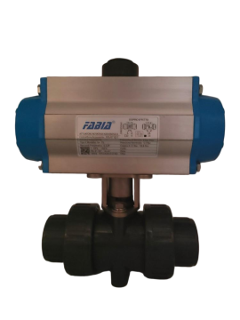 Precision Pneumatic PVC ball valve