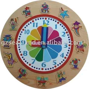 toy  WOODEN CLOCK