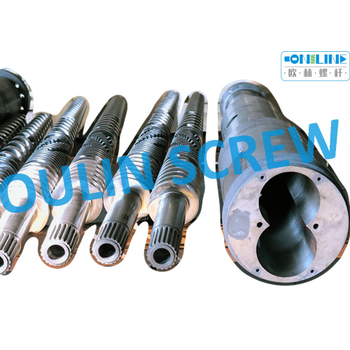 Cincinnati Cmt58 Twin Conical Screw and Barrel for PVC Machine