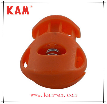 Beautiful, Colorful, POM Plastic Stopper (K234) with Brass Spring