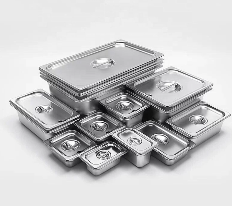 Multi-specification stainless steel gastronorm container