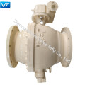 API 6D Certified Moved Mound Ball Valve