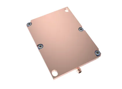 Copper Pipe CPU Server Liquid Cooling Plate