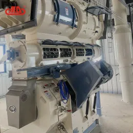 PMV350 ring die pellet machine for poultry livestock feed mill make pellet product