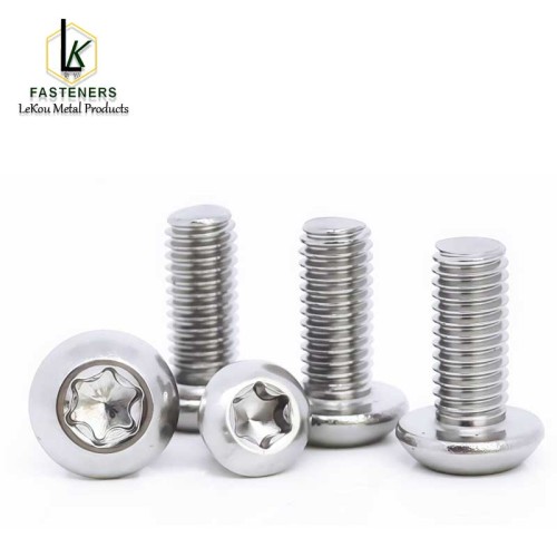 Винт Torx с полукруглой головкой из нержавеющей стали 316