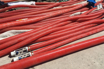 Grain Suction Machine Flexible Hose Screw Conveyor Pipe Auger Screw Elevating Conveyor