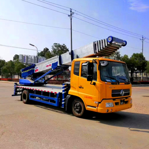 Dongfeng 45 -метровый лестничный грузовик