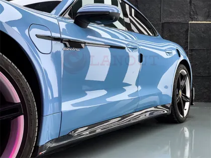 M Style Carbon Fiber Car Body Kit for Porsche Taycan