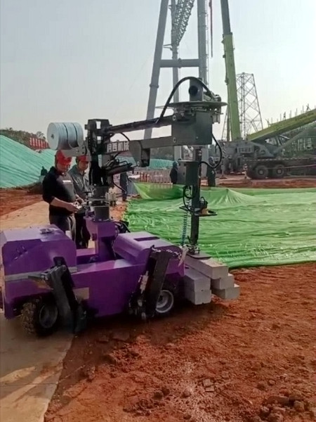 Roadside Stone Paving Equipment (4)