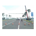 8 Meter Galvanized Traffic Pole Monitoring pole