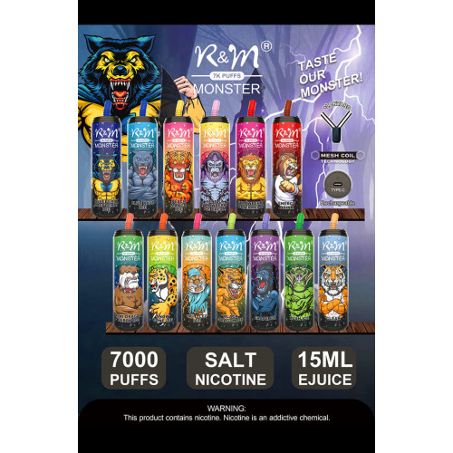 Disposable Pod Device R&amp;M Monster 7000 Puffs