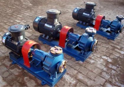 Thermal conductive oil transfer circulation pumps