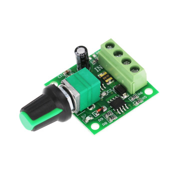 PWM DC Motor Speed Regulator - 1.8V-12V, 2A, 1803BK