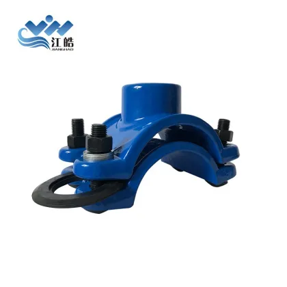Hot sale Tapping Saddle tee for PVC Water Supply Pipeline